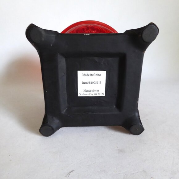 NEW 13.5” HEMISPHERES BRAND VICTORIAN STYLE COVERED LIDDED DECORATIVE BOWL DISH - Picture 9 of 9